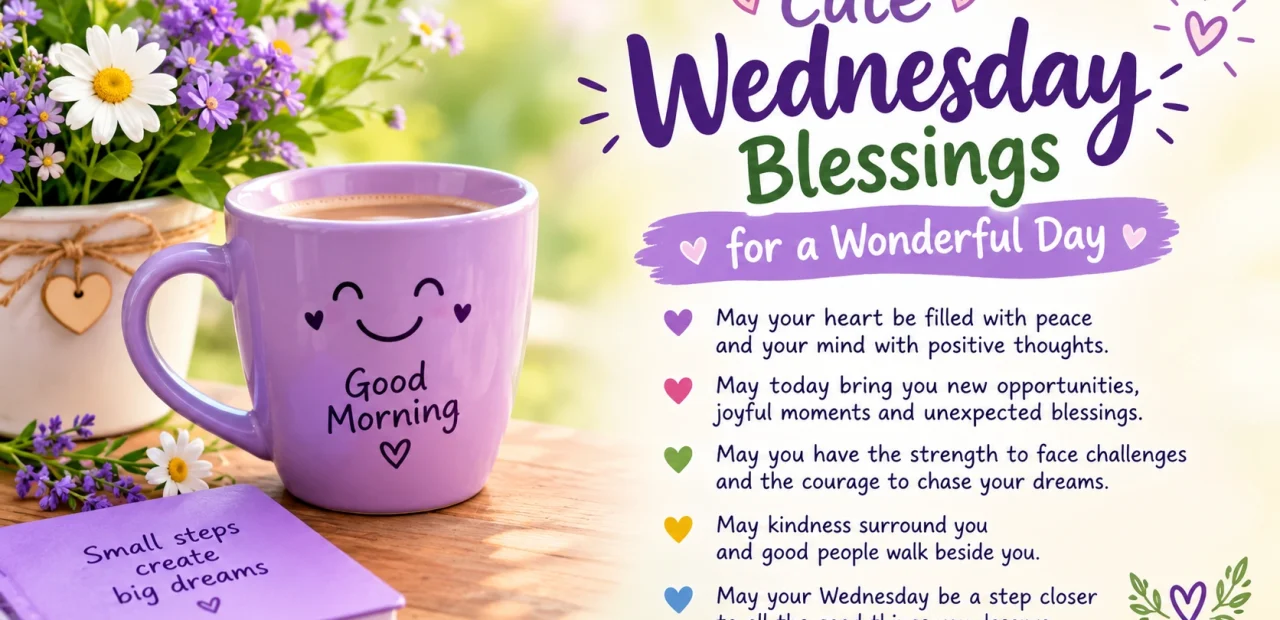 Cute Wednesday Blessings for a Wonderful Day