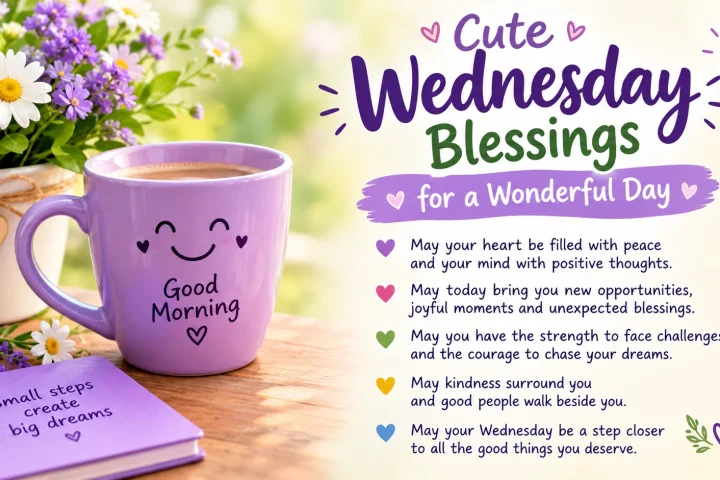 Cute Wednesday Blessings for a Wonderful Day