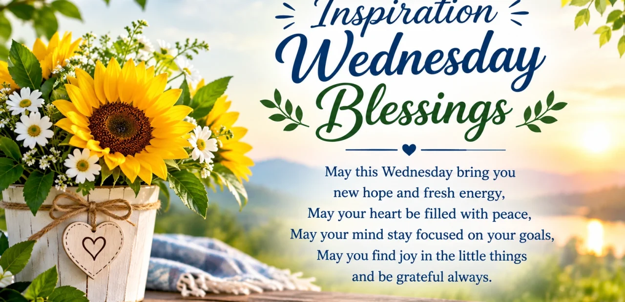 Inspiration Wednesday Blessings for a Positive Day