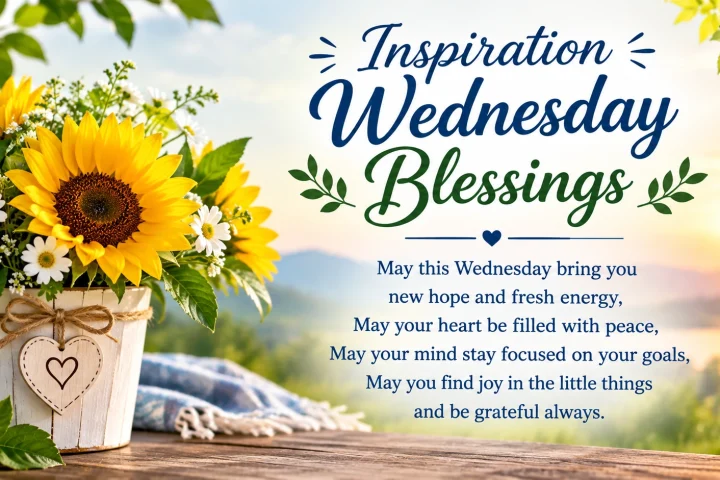 Inspiration Wednesday Blessings for a Positive Day