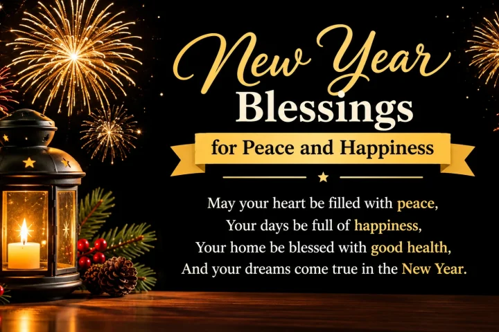 New Year Blessings for Peace and Happiness