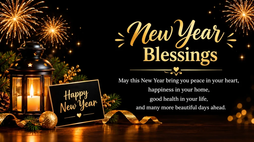 New Year Blessings for Peace and Happiness