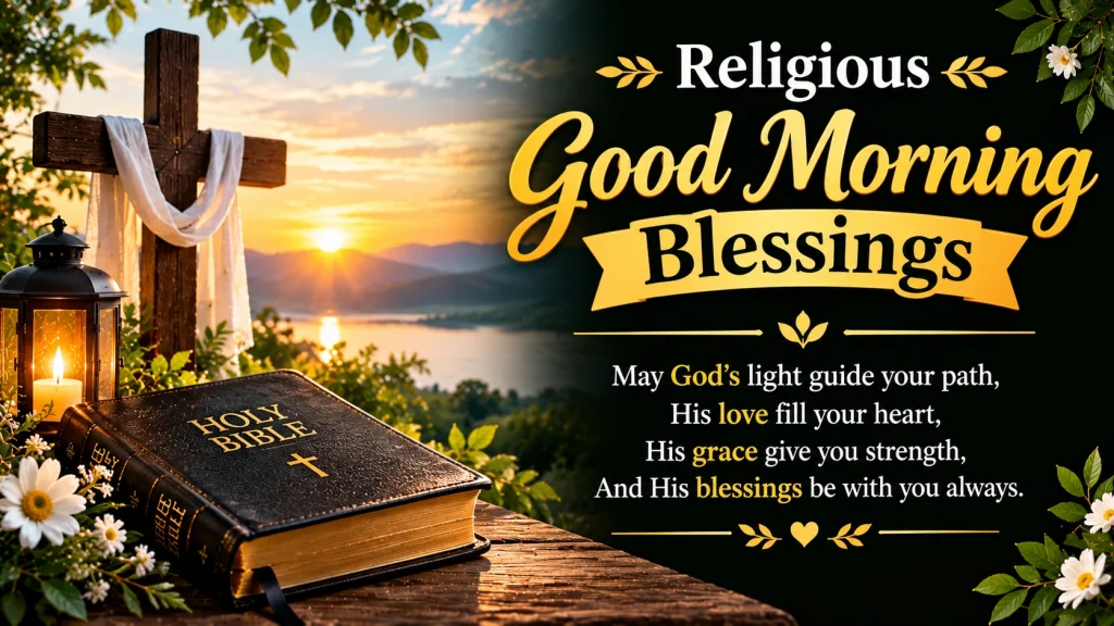 Religious Good Morning Blessings for a Blessed Day