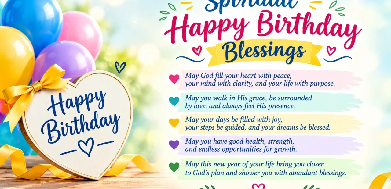Spiritual Happy Birthday Blessings for Someone Special