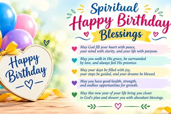 Spiritual Happy Birthday Blessings for Someone Special