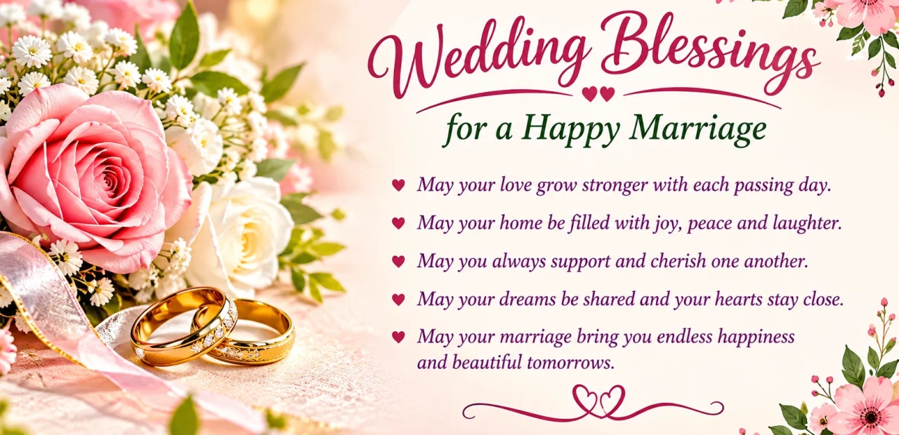 Wedding Blessings for a Happy Marriage