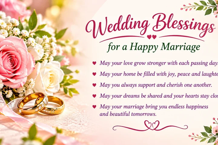 Wedding Blessings for a Happy Marriage