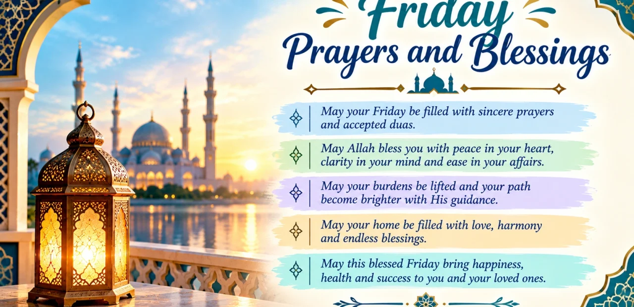 Friday Prayers and Blessings for a Peaceful Day
