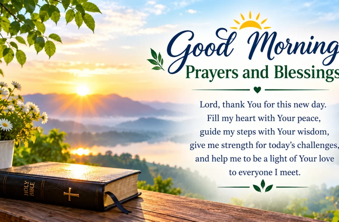 Good Morning Prayers and Blessings for a Blessed Day